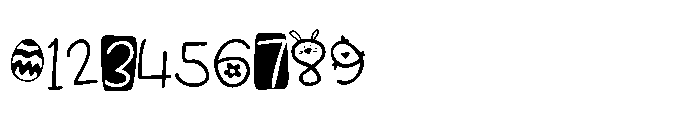 PN Ready for Easter Regular Font OTHER CHARS