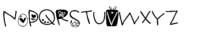 PN Ready for Easter Regular Font UPPERCASE