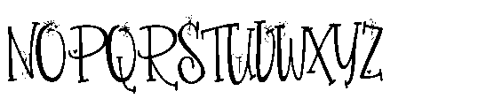 PN Valentine Gift Bows Condensed Font UPPERCASE