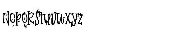 PN Valentine Gift Bows Condensed Font LOWERCASE