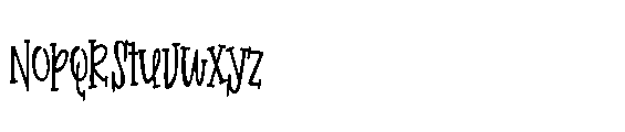 PN Valentine Gift Condensed Font LOWERCASE