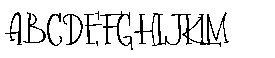 PN Valentine Gift Regular Font UPPERCASE