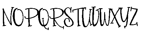 PN Valentine Gift Regular Font UPPERCASE