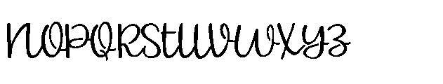PN Valerian Stencil Font LOWERCASE