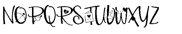 PN Valerian Valentine Font UPPERCASE
