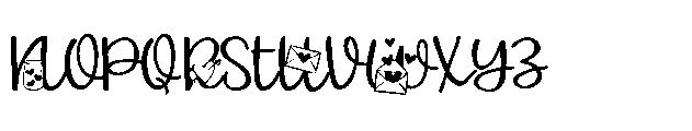 PN Valerian Valentine Font LOWERCASE
