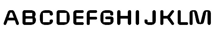Pneumatica Regular Instance Font UPPERCASE