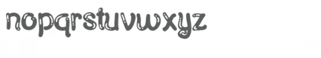 pn art and soul bubbly Font LOWERCASE