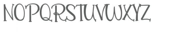 pn balsamic thyme Font UPPERCASE