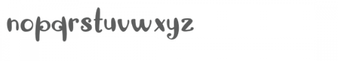 pn belly button Font LOWERCASE