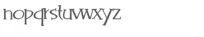 pn cake walk serif Font LOWERCASE