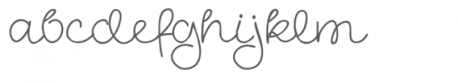 pn chocolotopia Font LOWERCASE