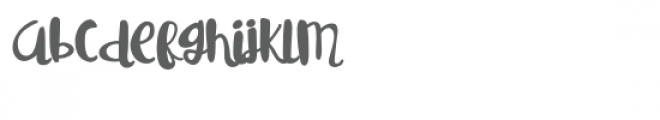 pn cuddlebumpkin script Font LOWERCASE