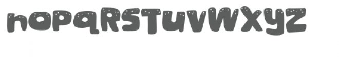 pn fatty cake sprinkles Font LOWERCASE