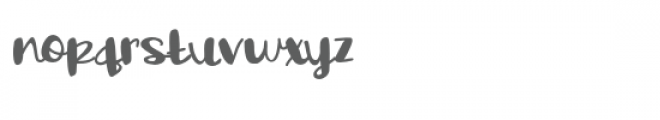 pn flannel friday script Font LOWERCASE