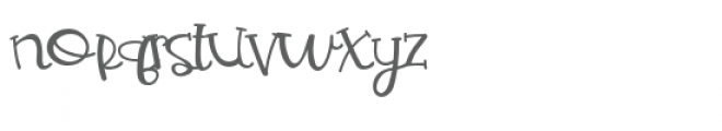 pn happy cursive Font LOWERCASE