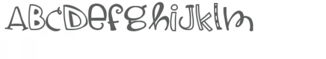 pn holly days Font LOWERCASE