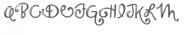 pn housewife shine Font UPPERCASE