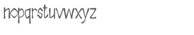 pn jazz fingers Font LOWERCASE