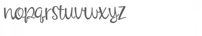 pn jellybean stencil Font LOWERCASE