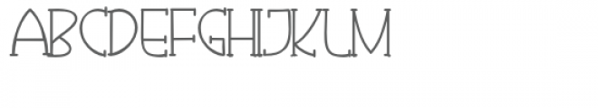 pn juniper serif Font UPPERCASE