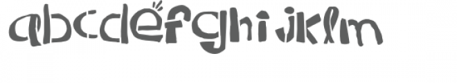 pn lime in the coconut stencil Font LOWERCASE