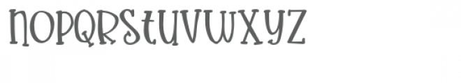 pn mcgillicuddy serif Font LOWERCASE