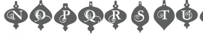 pn monogram ornament tags Font UPPERCASE