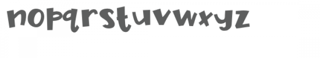 pn nerdy nummies Font LOWERCASE