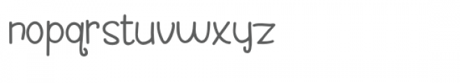 pn pinkie print Font LOWERCASE