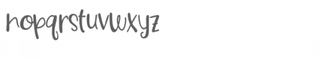 pn ski-dazy Font LOWERCASE