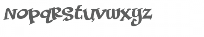 pn slumber time Font LOWERCASE