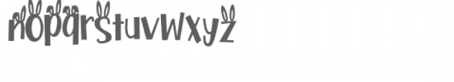pn smarty pants bunny Font LOWERCASE