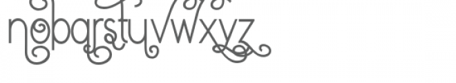 pn swag flourish lowercase Font UPPERCASE