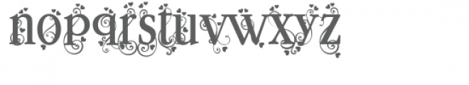 pn swirlionaire amour Font LOWERCASE