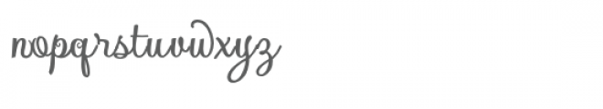 pn thankful elegance Font LOWERCASE