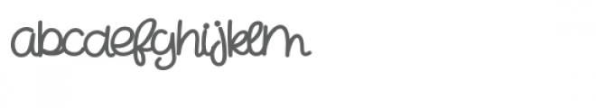 pn thimblena bold Font LOWERCASE