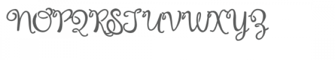 pn unicorn script stencil Font UPPERCASE