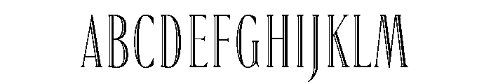 Poblet Bevel Font UPPERCASE
