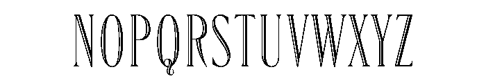 Poblet Bevel Font UPPERCASE