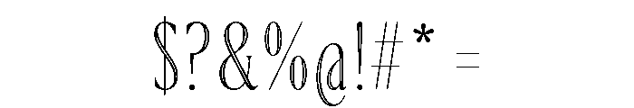 Poblet Diamond Font OTHER CHARS