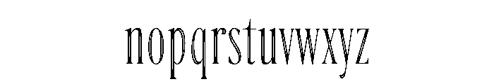 Poblet Diamond Font LOWERCASE