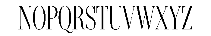 Poblet Light Font UPPERCASE