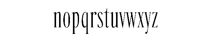 Poblet Solid Font LOWERCASE