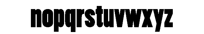 Podium Soft Variable Regular Font LOWERCASE