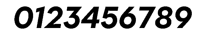 Polymath Bold Italic Font OTHER CHARS