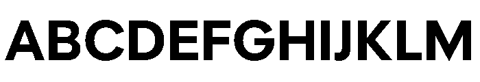 Polymath Bold Font UPPERCASE