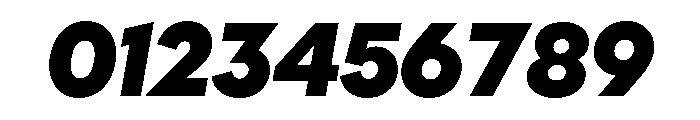 Polymath Display Black Italic Font OTHER CHARS