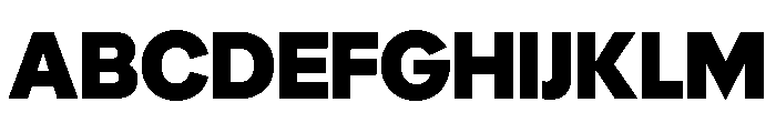 Polymath Display Black Font UPPERCASE