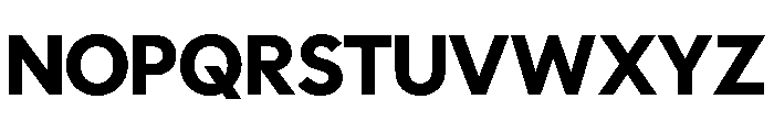 Polymath Display Bold Font UPPERCASE